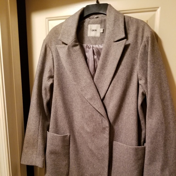 Full length ladies Wool blend Trench coat by ASOS - Picture 1 of 3